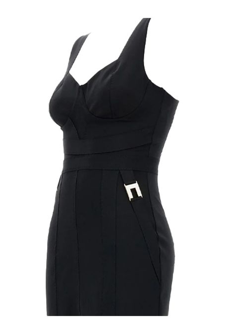 Abito ELISABETTA FRANCHI donna AB81056 Nero tubino aderente bustier zip ELISABETTA FRANCHI | Abiti | AB81056110